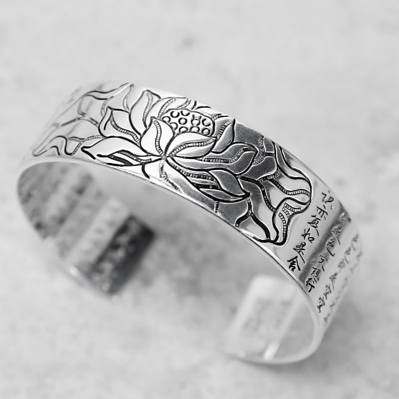 Buddha Stonesチベット蓮白銅幸運ブレスレット