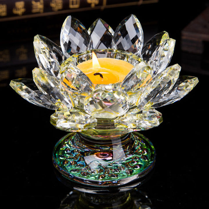 チベットの蓮の燭台飾り