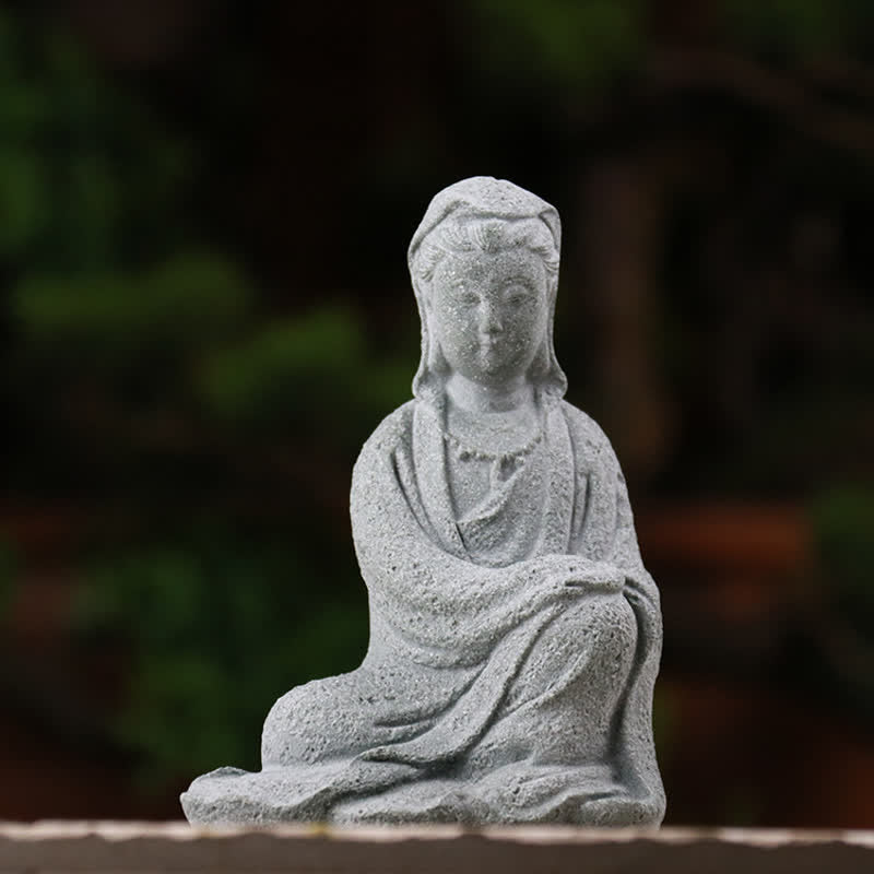 Buddha Stones像の祝福ホームデコレーション