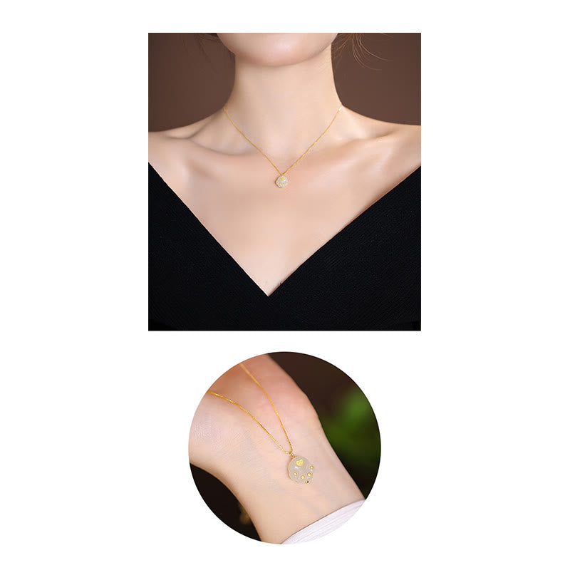 Buddha Stones925 スターリングシルバー 天然和田翡翠 シアン翡翠 幸運の笑う仏陀 蝶のネックレスペンダント - image 20