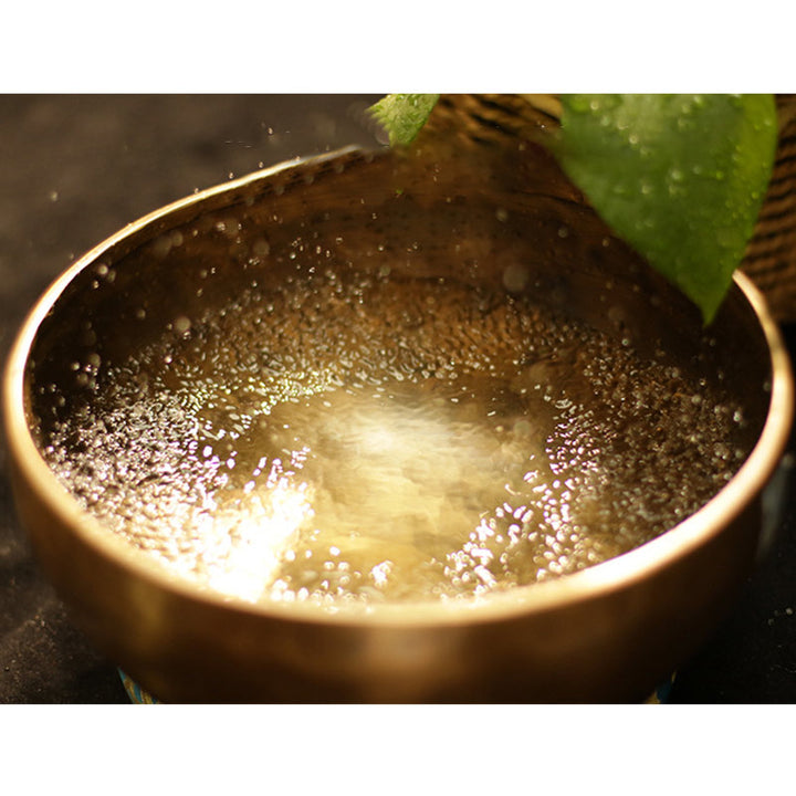 ヒーリングと瞑想のための手作りのBuddha Stonesサウンドボウル、ポジティブなエネルギーシンギングボウルセット。