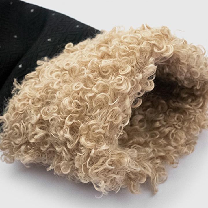 Buddha Stonesチベット衣装ラサフリース裏地付きトップス冬物女性服