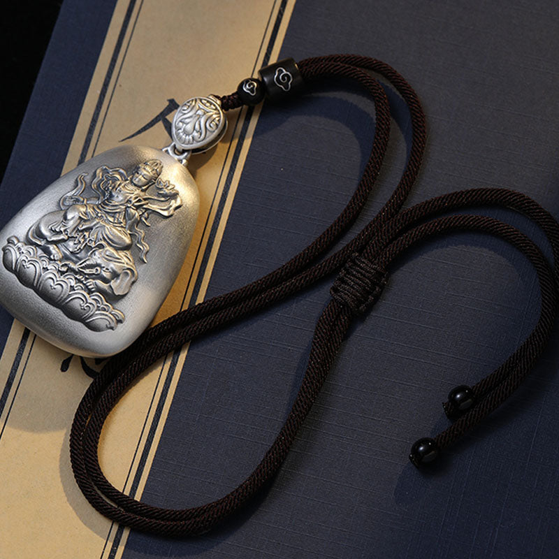 Buddha Stones999 スターリングシルバー十二支誕生仏般若心経 刻印入り 守護ネックレス ペンダント - image 6