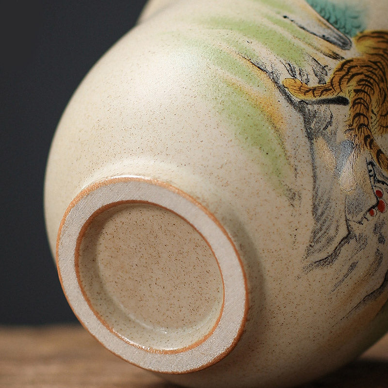 Buddha Stones12干支 陶器 ティーカップ カンフーティーカップ 130ml