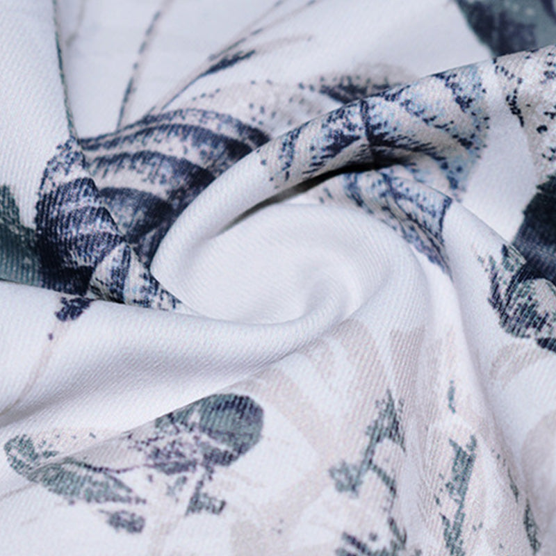 Buddha Stonesの花と葉のプリントパンツ スポーツフィットネス ヨガレギンス レディース ヨガパンツ - image 7