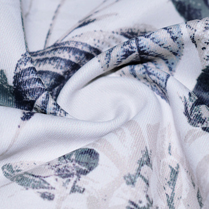 Buddha Stonesの花と葉のプリントパンツ スポーツフィットネス ヨガレギンス レディース ヨガパンツ - image 7