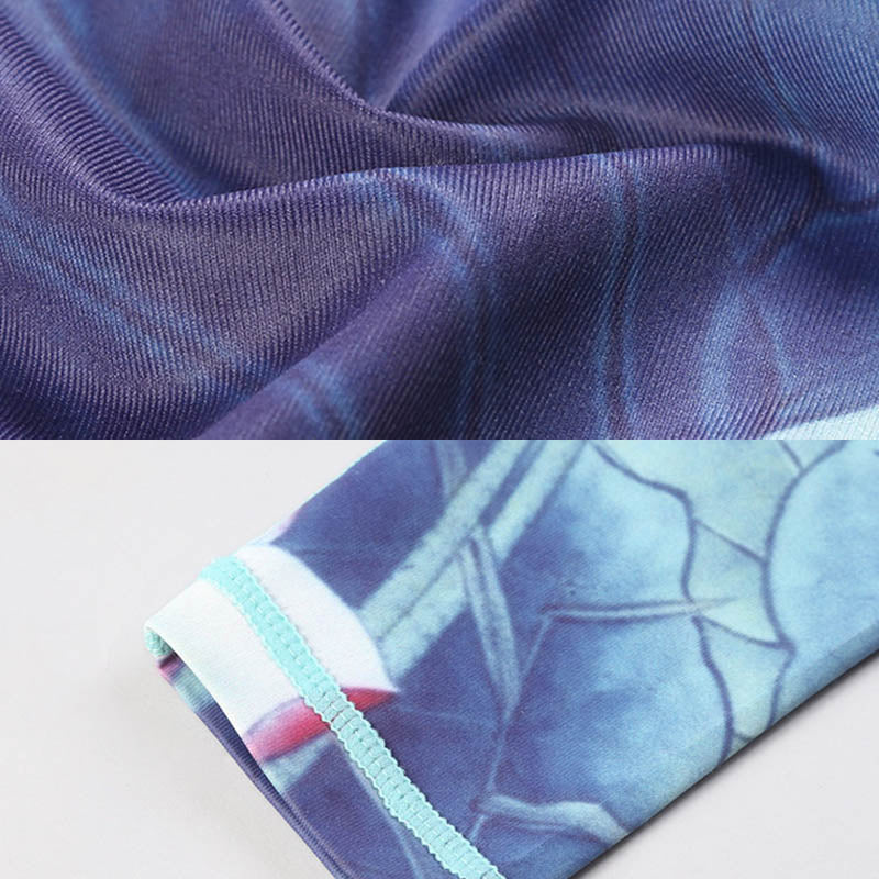 Buddha Stones蓮の花 プリントデザイン パンツ スポーツ フィットネス ヨガ レギンス レディース ヨガパンツ - image 18