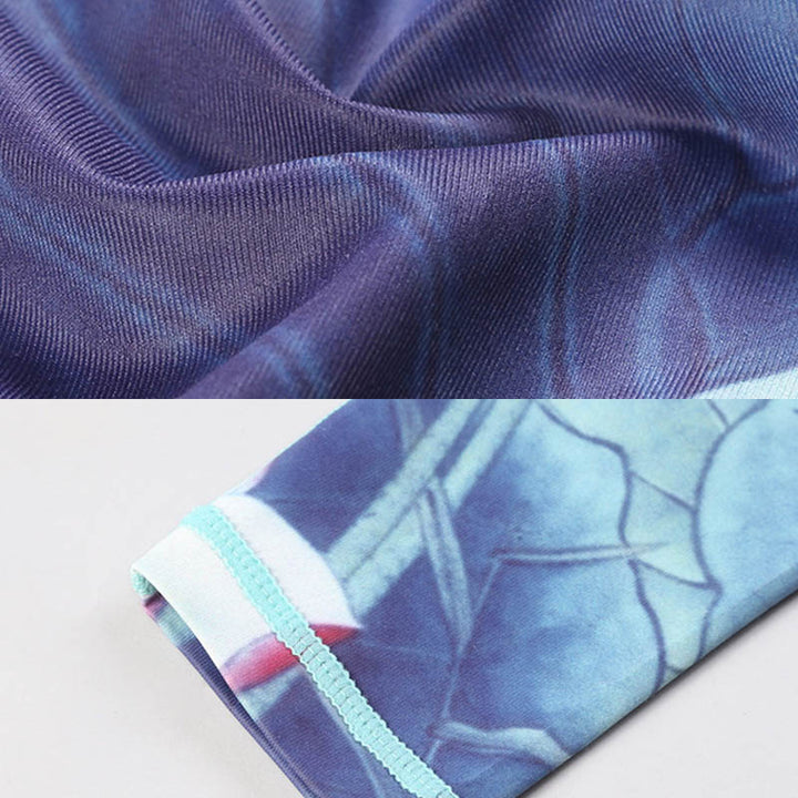 Buddha Stones蓮の花 プリントデザイン パンツ スポーツ フィットネス ヨガ レギンス レディース ヨガパンツ - image 18