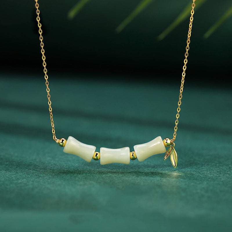 Buddha Stones925 スターリングシルバー 和田翡翠 竹フーキャラクター 繁栄のネックレス ペンダント ブレスレット