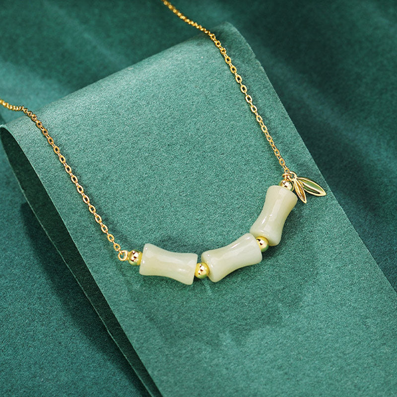 Buddha Stones925 スターリングシルバー 和田翡翠 竹フーキャラクター 繁栄のネックレス ペンダント ブレスレット