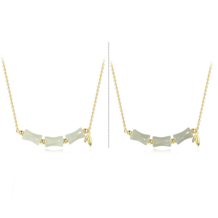 Buddha Stones925 スターリングシルバー 和田翡翠 竹フーキャラクター 繁栄のネックレス ペンダント ブレスレット