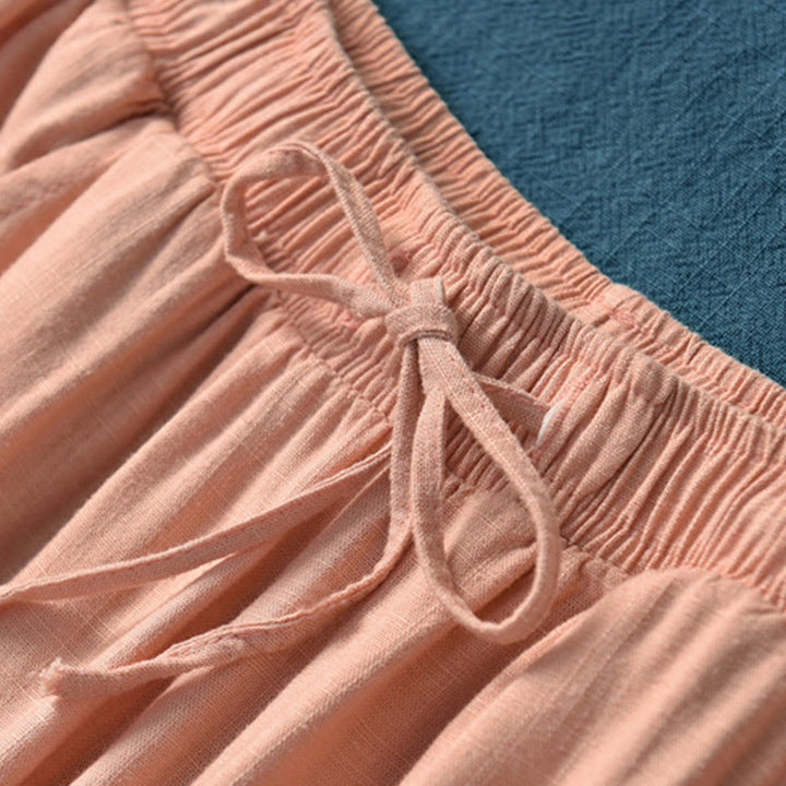 Buddha Stones無地 ワイドレッグパンツ ダンス レディース ヨガパンツ ポケット付き - image 37