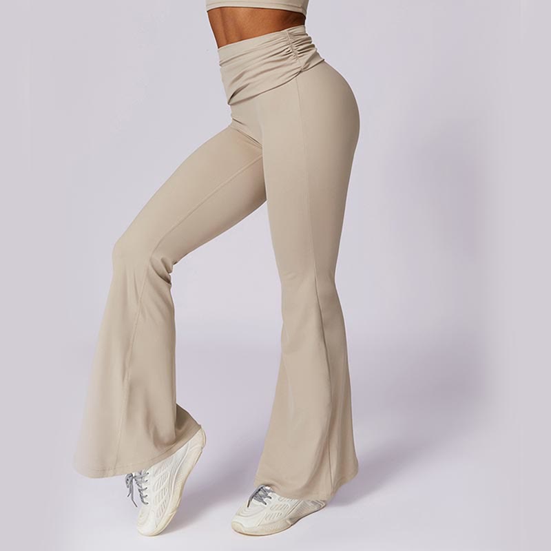 Buddha Stonesノースリーブ バックレス ストラップ タンクトップ ブラ フレアパンツ スポーツ フィットネス ヨガ - image 58