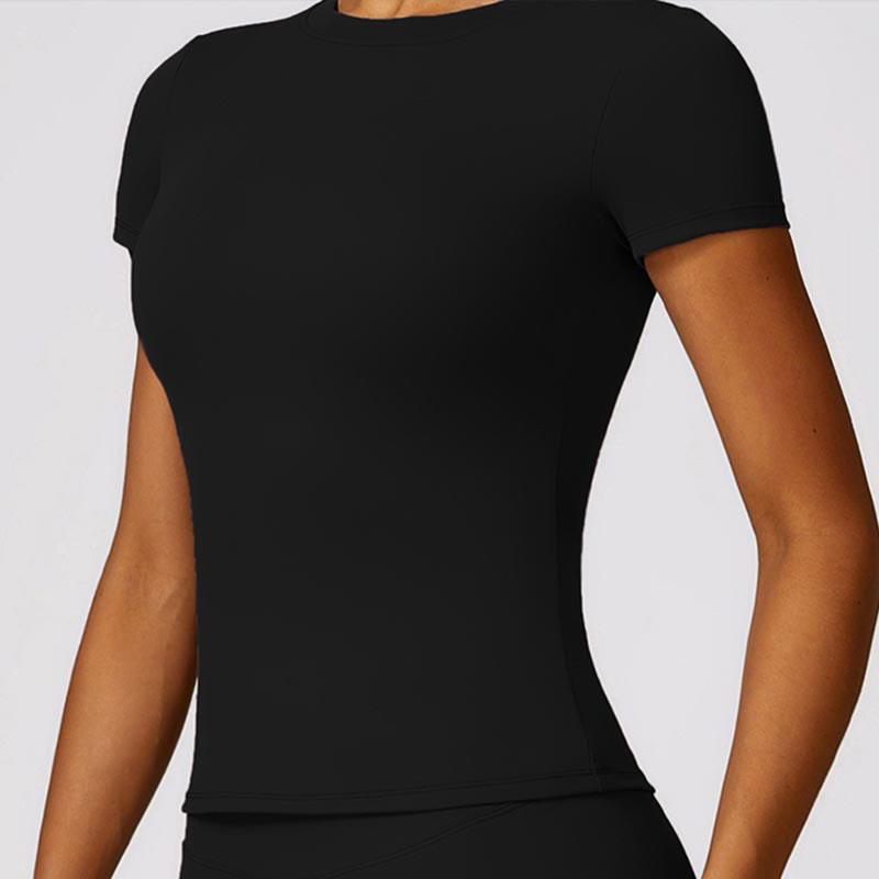 Buddha Stonesレディース 半袖 Tシャツ トップ ハイウエスト レギンス パンツ スポーツ ヨガ用 - image 3