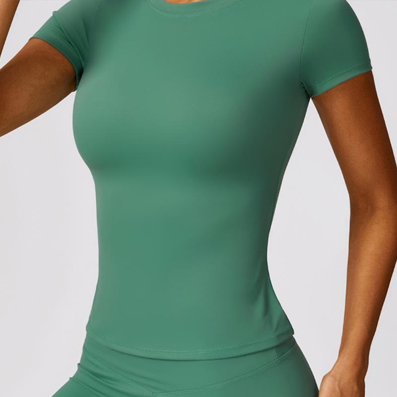 Buddha Stonesレディース 半袖 Tシャツ トップ ハイウエスト レギンス パンツ スポーツ ヨガ用 - image 32