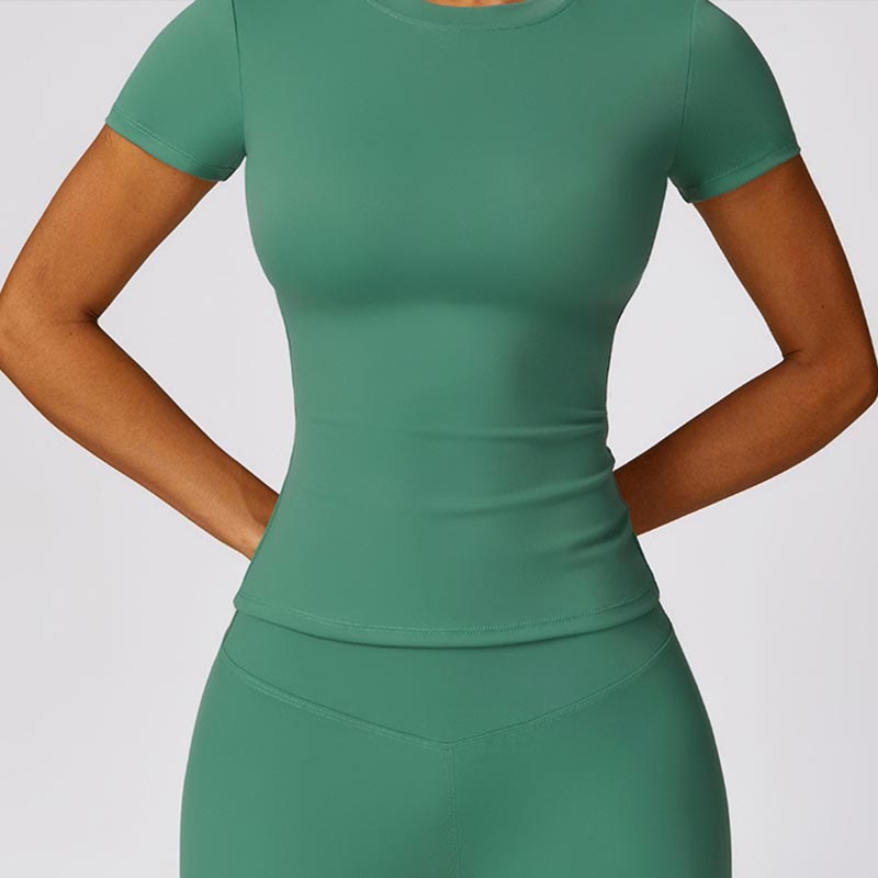 Buddha Stonesレディース 半袖 Tシャツ トップ ハイウエスト レギンス パンツ スポーツ ヨガ用 - image 31