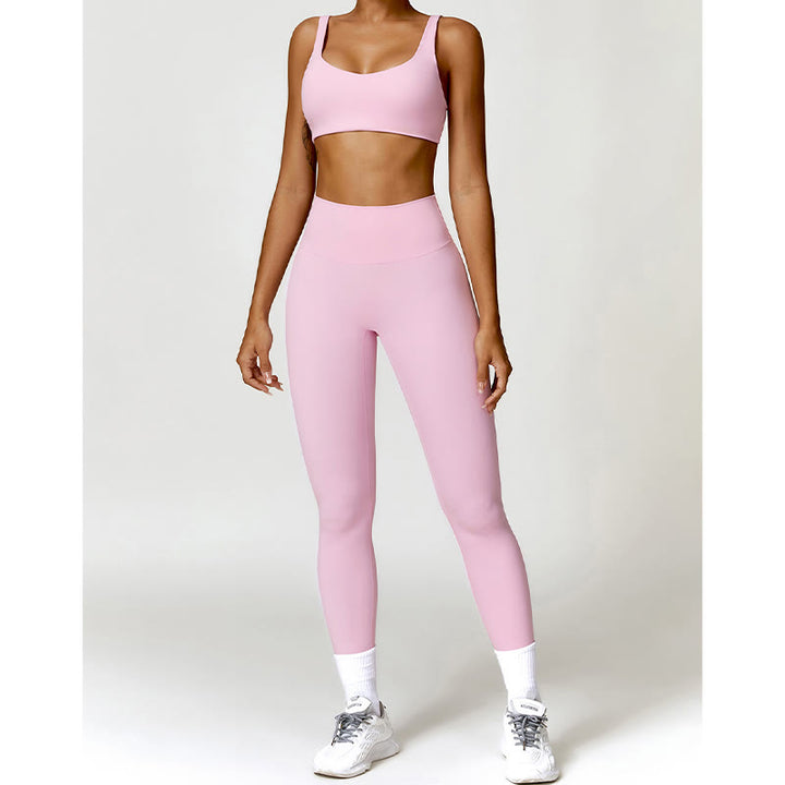 Buddha Stonesジム スポーツ ヨガ バックレス ブラ クロップ タンクトップ ショーツ - image 41