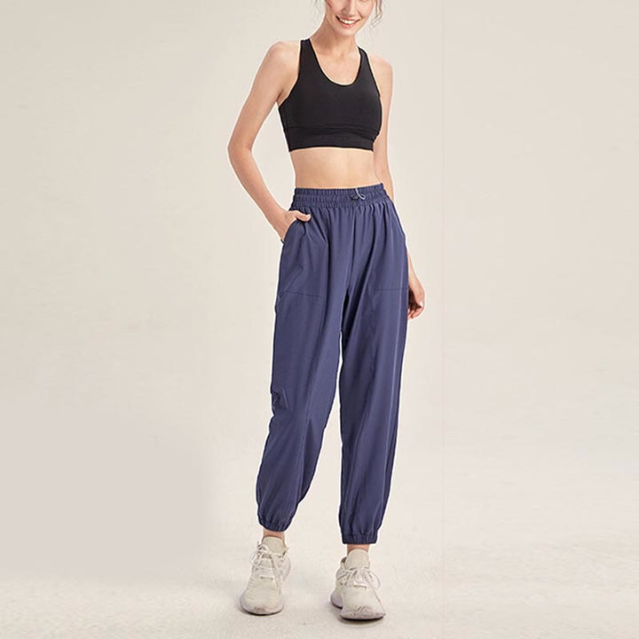 Buddha Stonesフィットネス ヨガ スポーツ トラックパンツ ポケット付き - image 4