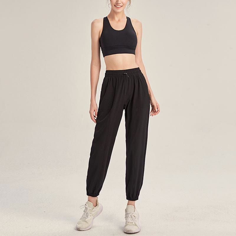 Buddha Stonesフィットネス ヨガ スポーツ トラックパンツ ポケット付き - image 14