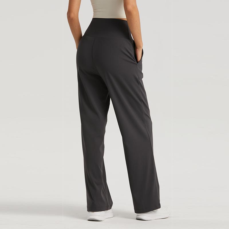 Buddha Stonesハイウエスト 通気性 トラックパンツ スポーツ フィットネス ヨガ用