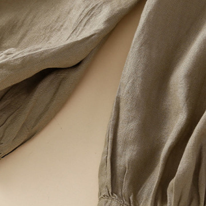 Buddha Stones無地フラワー ルーズドローストリング ハーレムパンツ ポケット付き - image 29