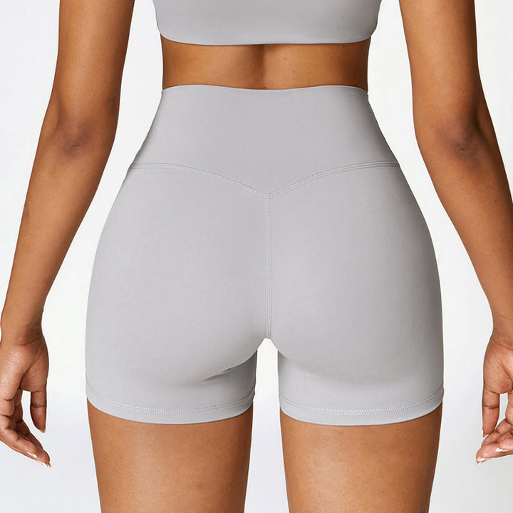 Buddha Stones無地 クロップ タンクトップ ハイウエスト ショーツ スポーツ フィットネス ジム ヨガ ウェア - image 36