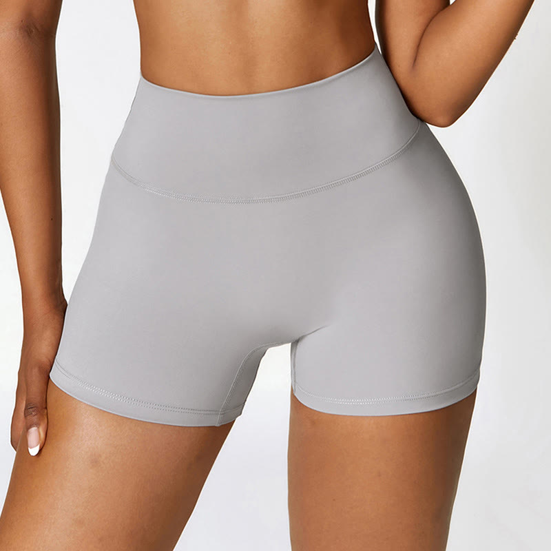 Buddha Stones無地 クロップ タンクトップ ハイウエスト ショーツ スポーツ フィットネス ジム ヨガ ウェア - image 33