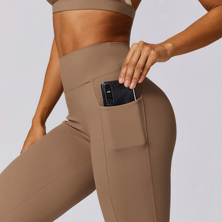 Buddha Stones無地 ホルターネック ブラ 長袖 クロップ タンクトップ パンツ スポーツ フィットネス ジム ヨガ 衣装