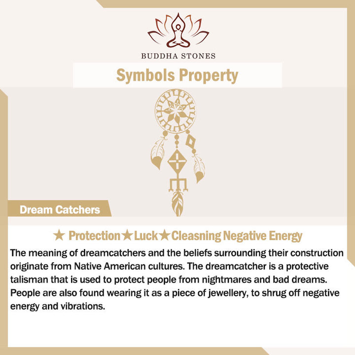 Buddha Stonesグリーンストロベリークォーツ アメジスト クリスタル ドリームキャッチャー ヒーリングブレスレット
