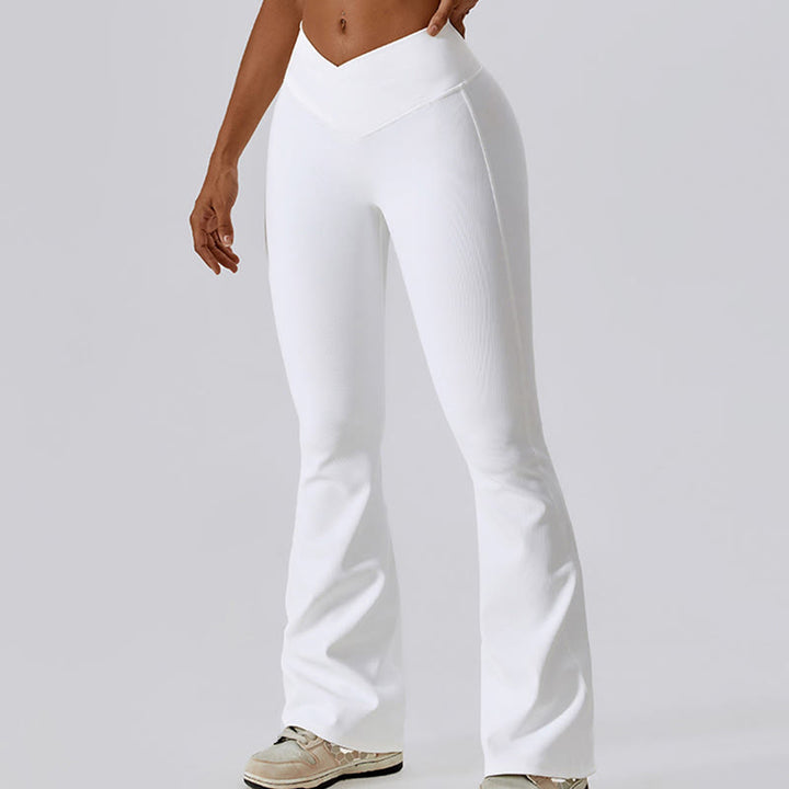 Buddha Stonesノースリーブ クロップ タンクトップ フレアパンツ スポーツ フィットネス ヨガ