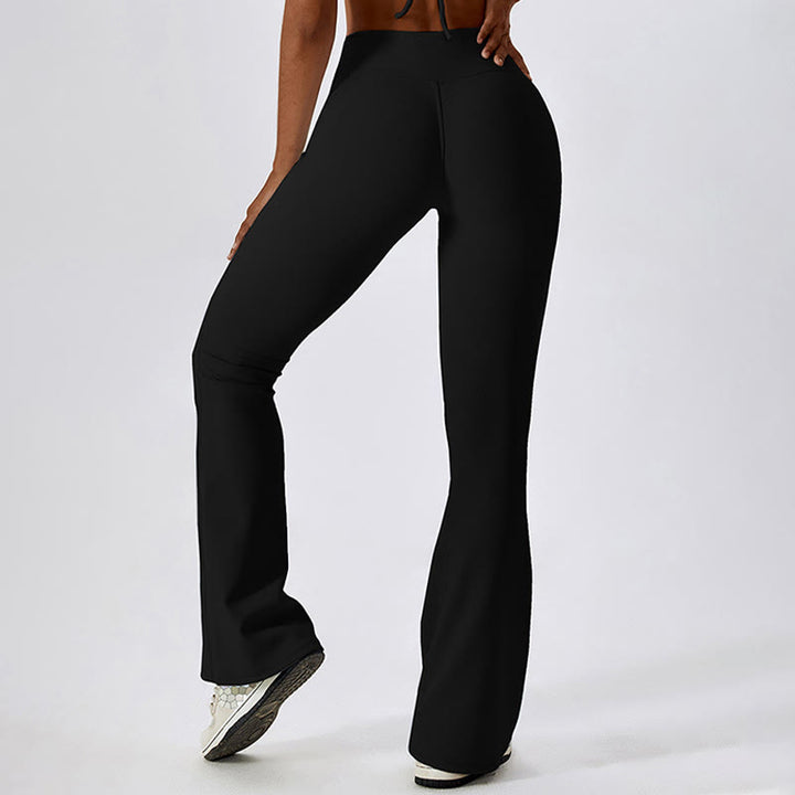 Buddha Stonesノースリーブ クロップ タンクトップ フレアパンツ スポーツ フィットネス ヨガ