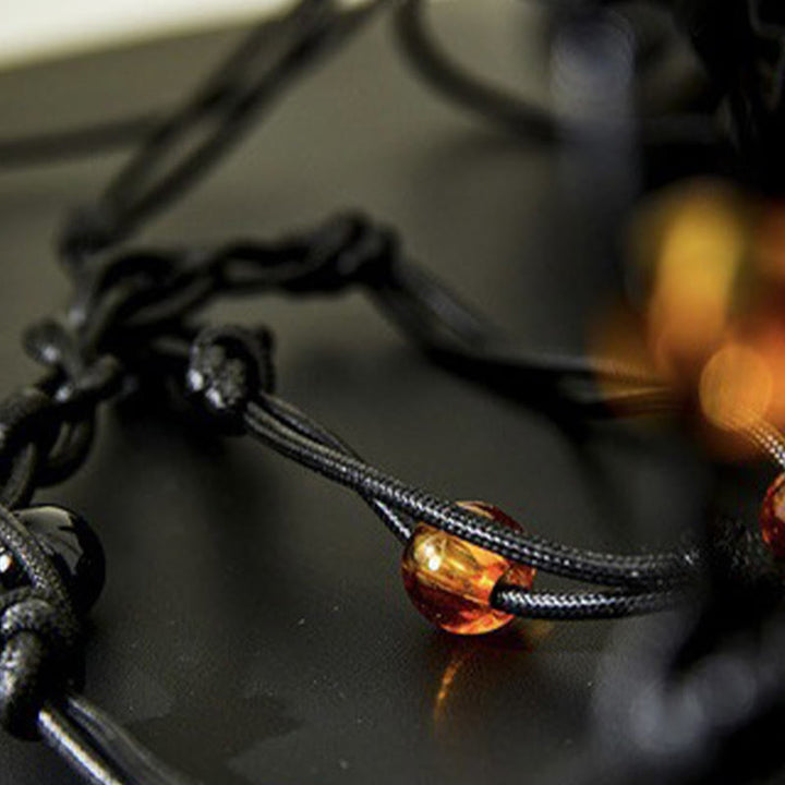 Buddha Stonesイエロー 竹の葉柄 アセテート クロスボディバッグ ショルダーバッグ