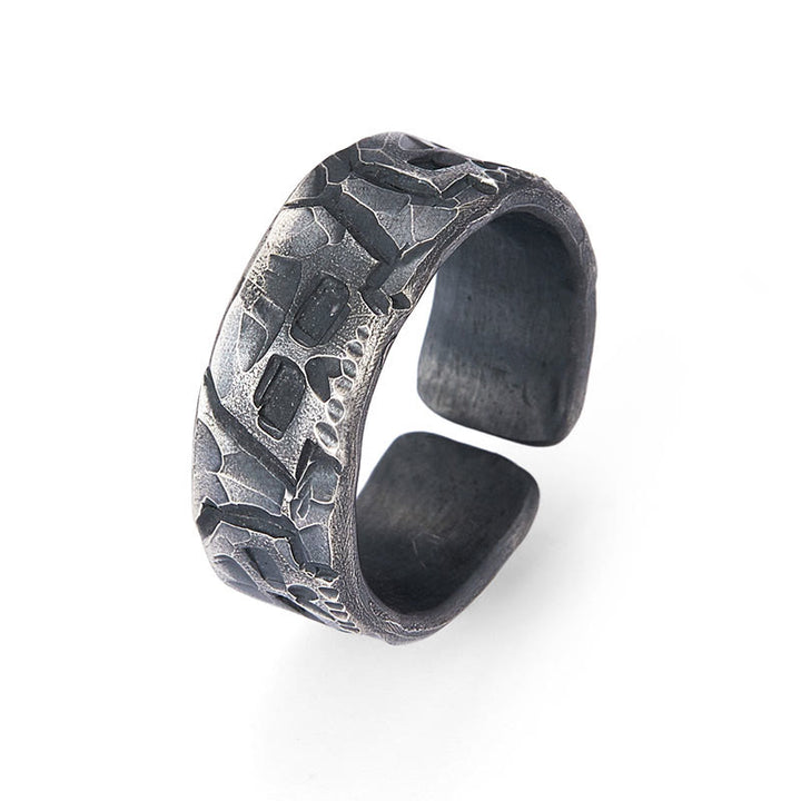 Buddha Stones999 スターリングシルバー スケルトン模様 ハンドメイド 祝福リング - image 11