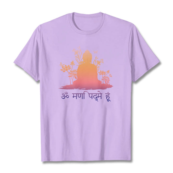 Buddha Stonesサンスクリット語 OM NAMAH SHIVAYA Tee Tシャツ - 梅 - 2XL - image 17