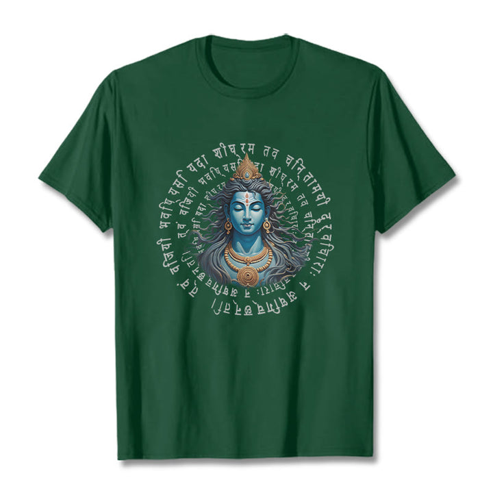 Buddha Stonesサンスクリット語 学ぶと勝利 Tシャツ - フォレストグリーン - 2XL - image 10