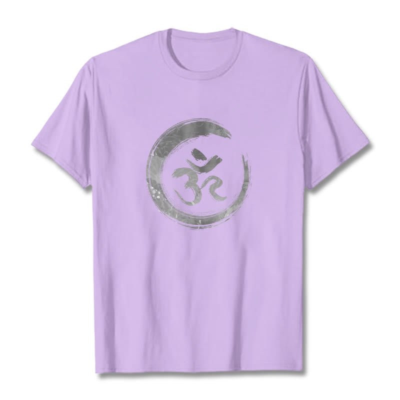 Buddha Stones OM マントラ サンスクリット T シャツ - 梅 - 2XL - image 16