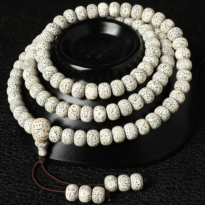 Buddha Stonesチベット菩提樹種子琥珀瑪瑙 富のブレスレット