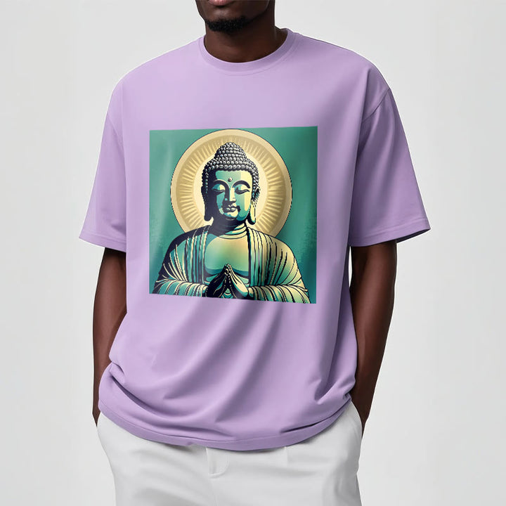 Buddha StonesオーラグリーンブッダTシャツ - image 17