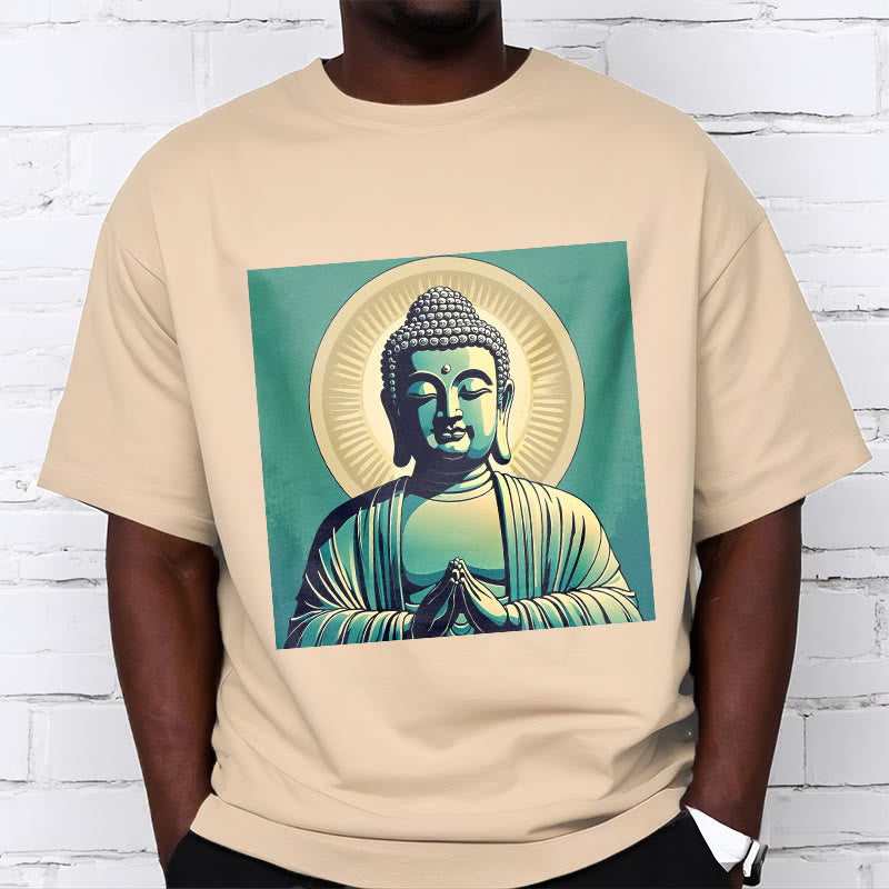 Buddha StonesオーラグリーンブッダTシャツ - image 11
