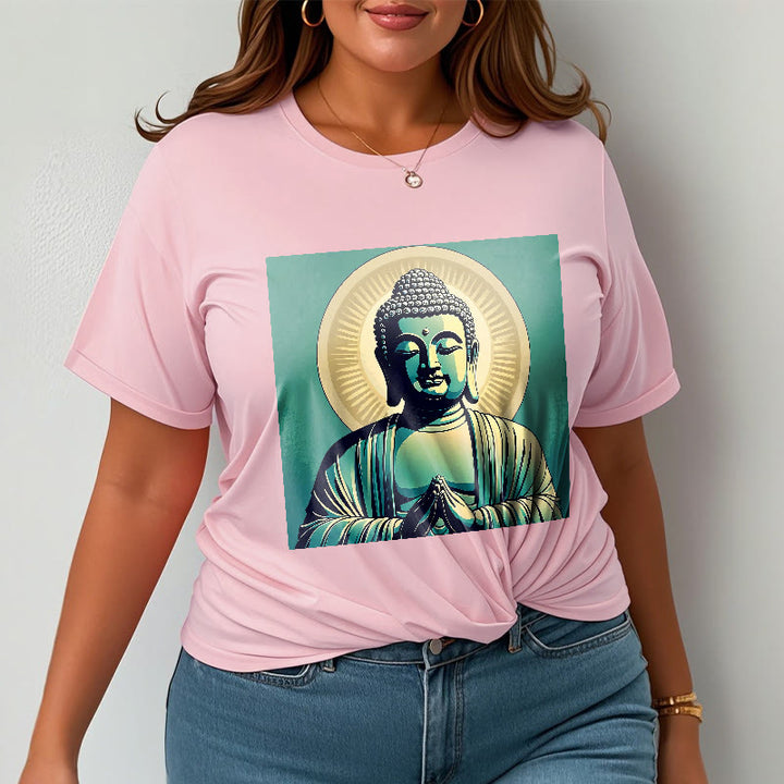 Buddha StonesオーラグリーンブッダTシャツ - image 15