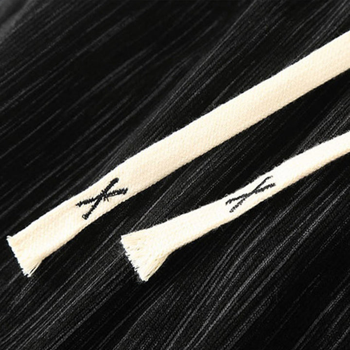 Buddha Stonesプラスサイズ 夏 無地デザイン ドローストリング メンズ ストレートレッグパンツ ポケット付き - image 8