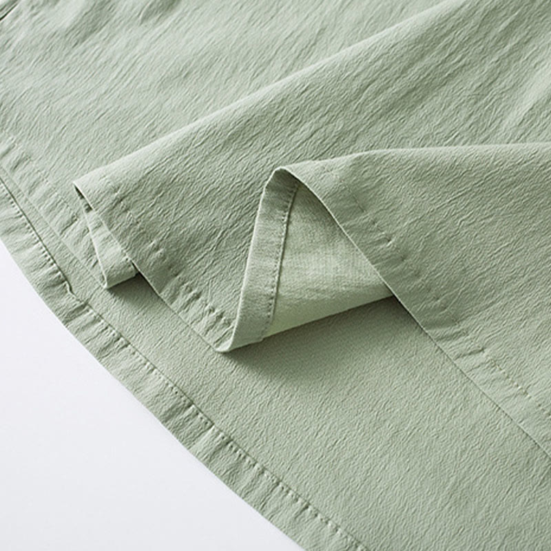 Buddha Stonesフロッグボタン 七分袖シャツパンツ メンズスーツ - image 17