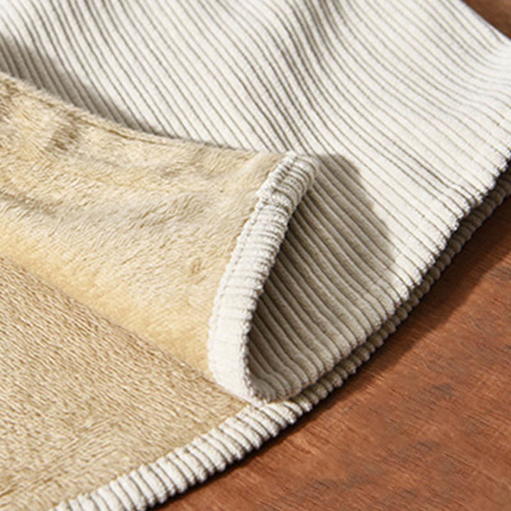 Buddha Stonesメンズ 長袖 フリース 裏地 ポケット付き コーデュロイ 快適シャツ - image 6