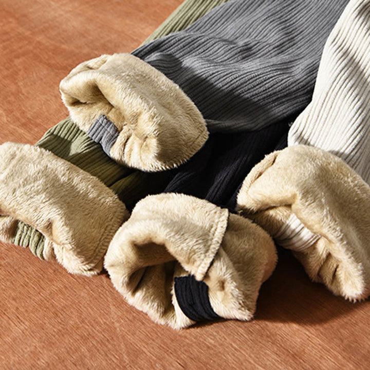 Buddha Stonesメンズ 長袖 フリース 裏地 ポケット付き コーデュロイ 快適シャツ - image 20