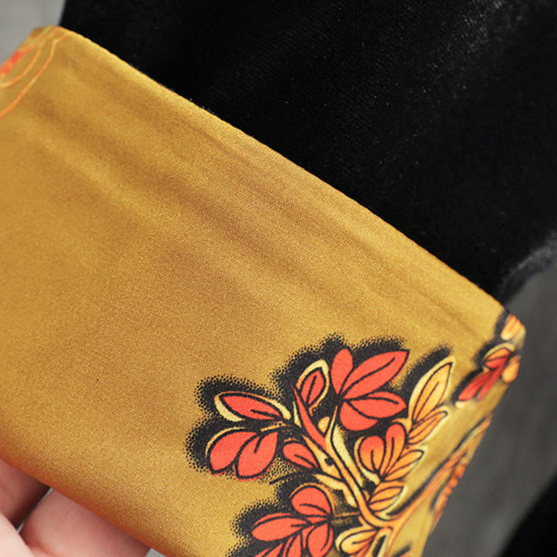 Buddha Stones唐装カエルボタンラウンドネックコットンメンズジャケットシャツ衣類 - image 5