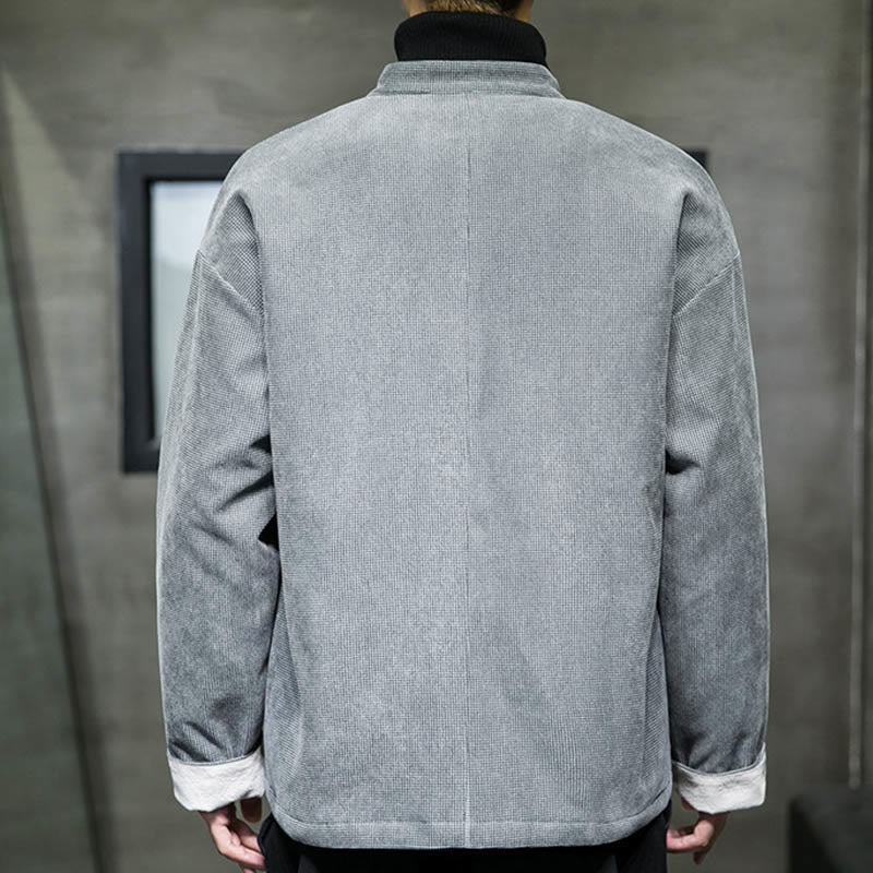 Buddha Stones無地 カエルボタン コットン メンズ ジャケット シャツ 衣類 - image 20