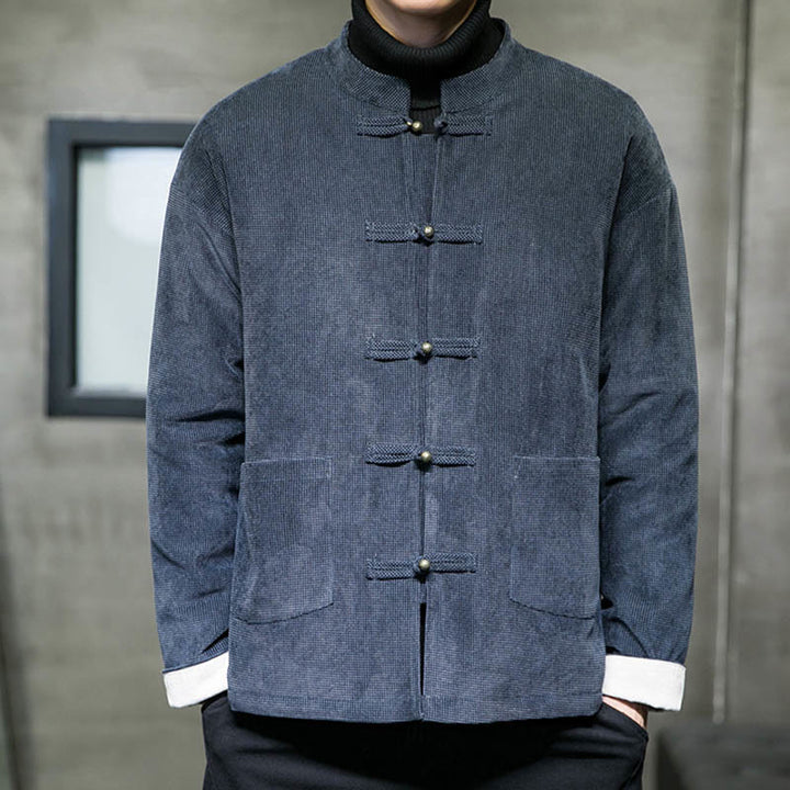 Buddha Stones無地 カエルボタン コットン メンズ ジャケット シャツ 衣類 - image 15