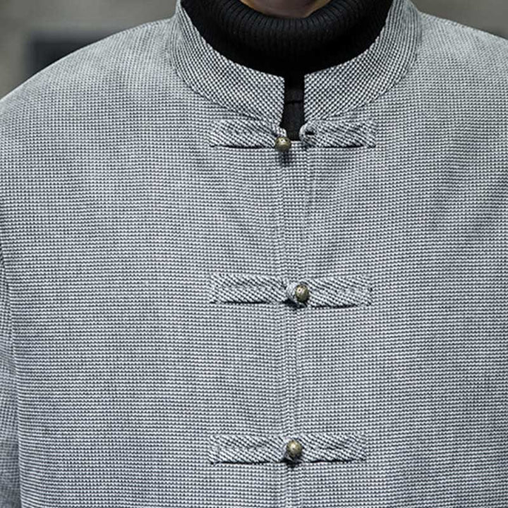 Buddha Stones無地 カエルボタン コットン メンズ ジャケット シャツ 衣類 - image 25