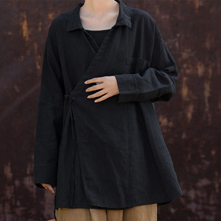 Buddha Stones瞑想ラミーコットン衣類