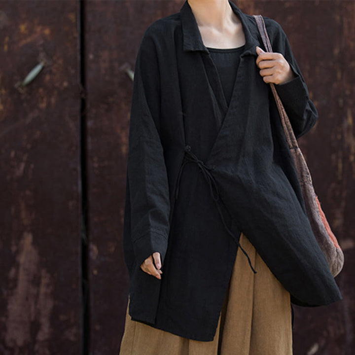 Buddha Stones瞑想ラミーコットン衣類